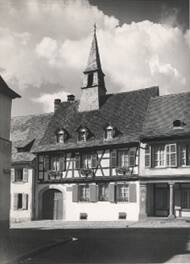 Casa natal de Albert Schweitzer en Kaysersberg. ©Archives Centrales Albert Schweitzer Gunsbach