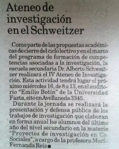 Diario La Capital de . 13 de Noviembre de 2016. 