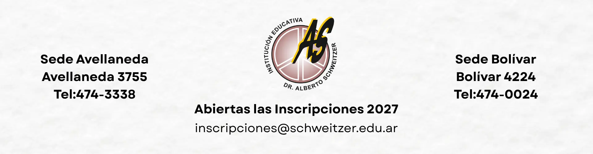 Inscripciones Abiertas 2027